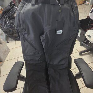 Free Soldier F.A. 952303 Grey Fleece Lined Soft Shell Snow Ski Pants